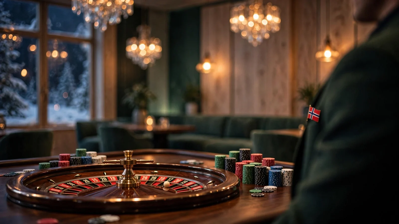 Casinospill: spilleautomater, bordspill og live casino