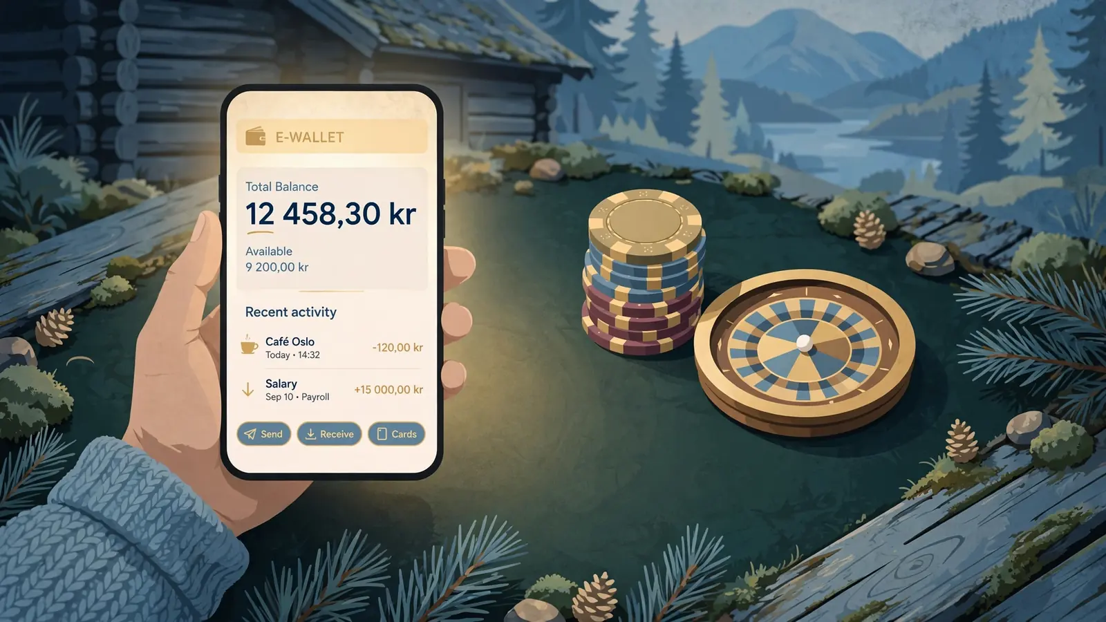 Norske casinoer med MiFinity: slik fungerer betaling
